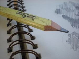 Sketchbook with Pencil